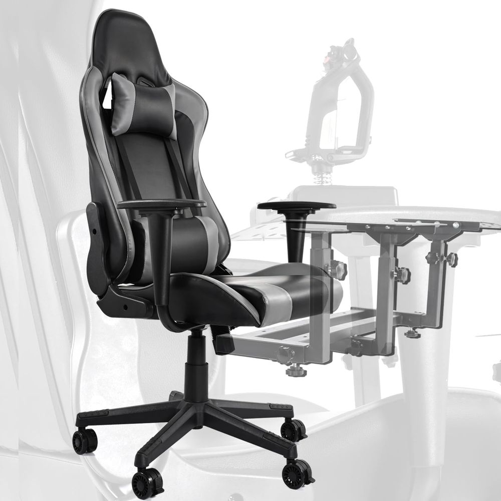 Gaming & Esports District - Cadeira de Jogos Reclinável com Apoio