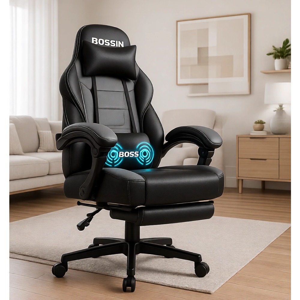 Gaming & Esports District - Cadeira de Jogos Ergonômica de Alta
