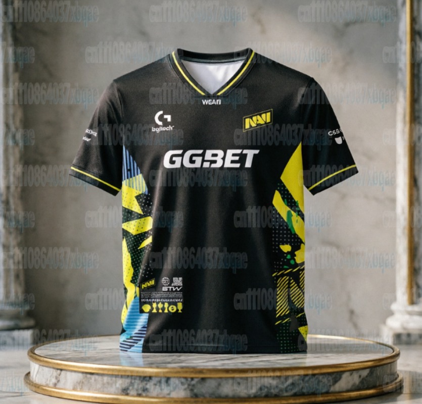 Esports Gaming T Shirt - Camisa de Jogo NAVI 2026 Pro