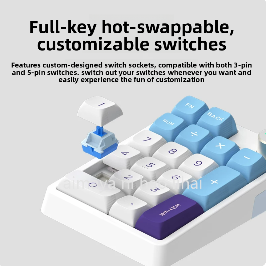 Esports Gamer - Teclado Mecânico Sem Fio Kzzi K20