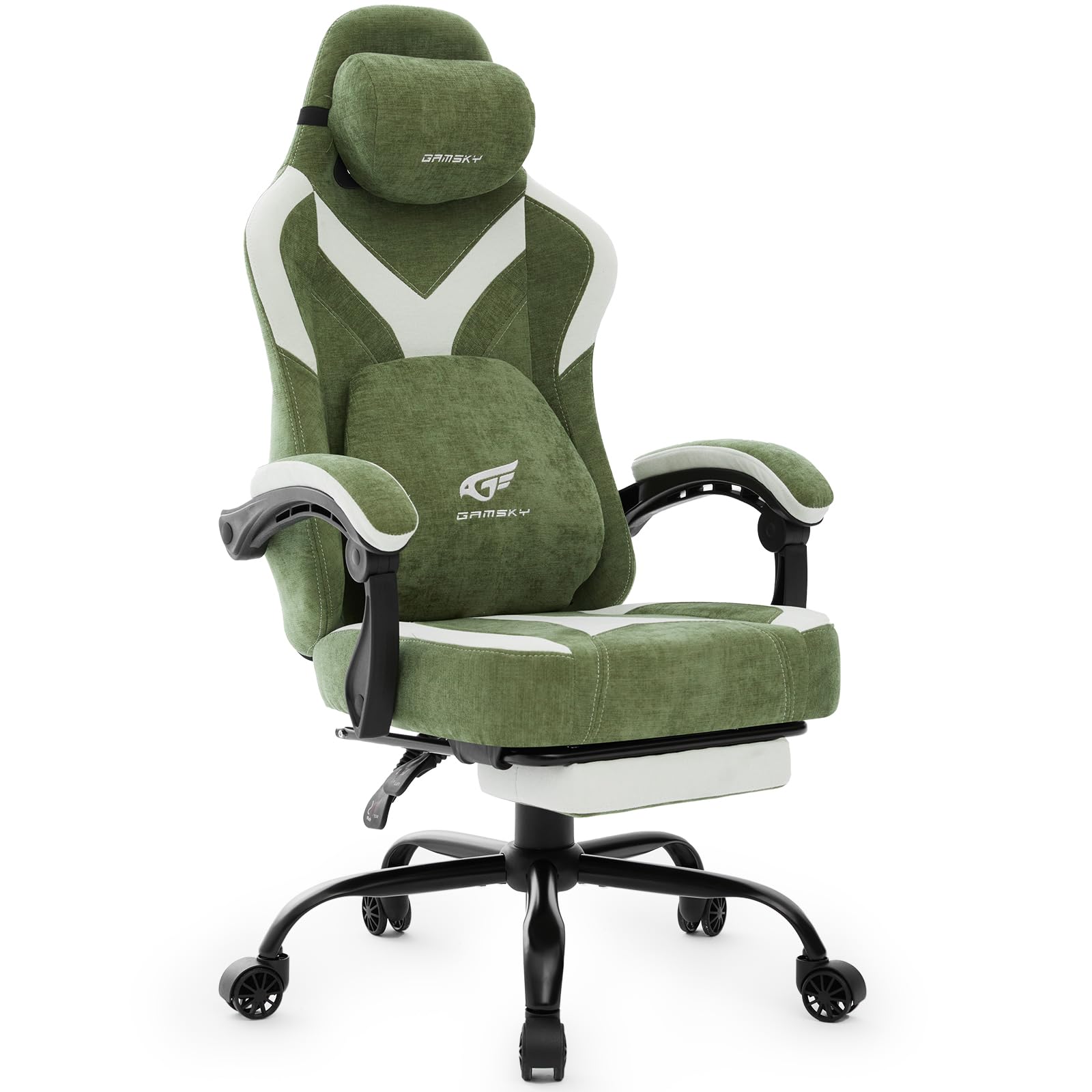 Gaming & Esports District - Cadeira ergonômica para jogos para adultos