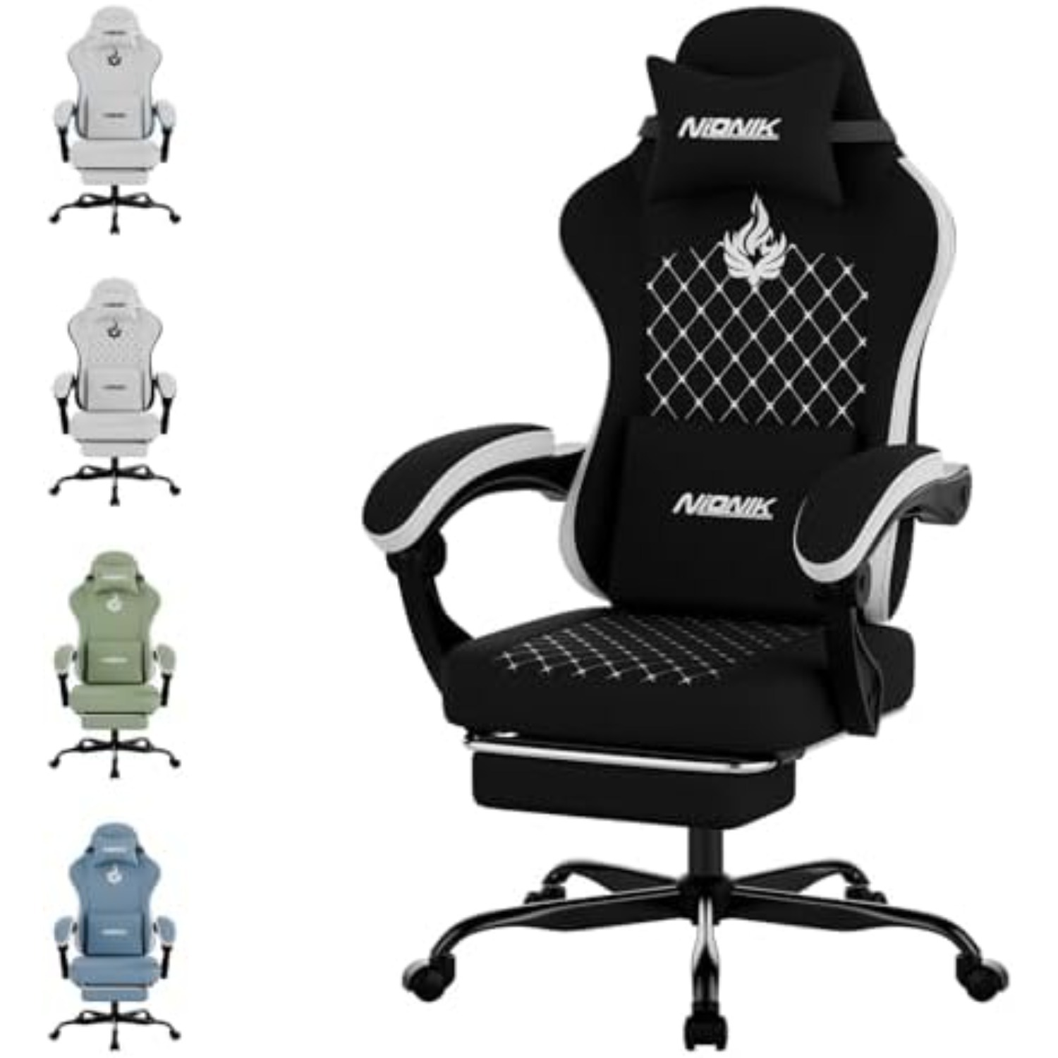 Gaming & Esports District - Cadeira Gamer com Massagem, Cadeira Ergonômica