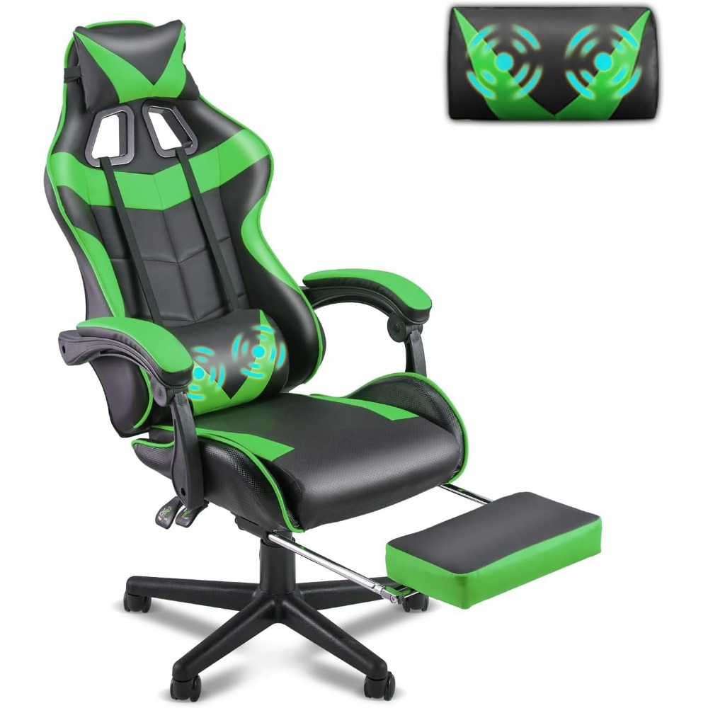 Gaming & Esports District - Cadeira Ergonômica para Jogos com Descanso