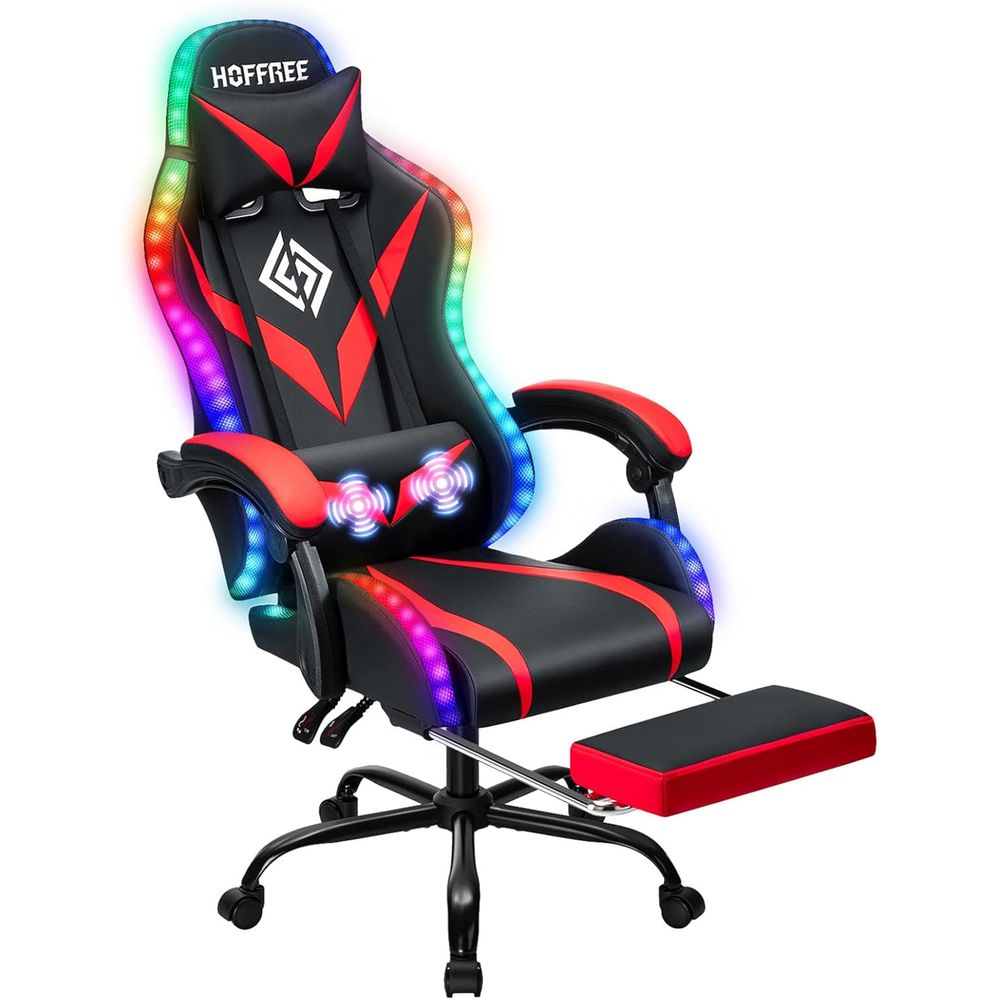 Gaming & Esports District - Cadeira ergonômica para jogos com encosto