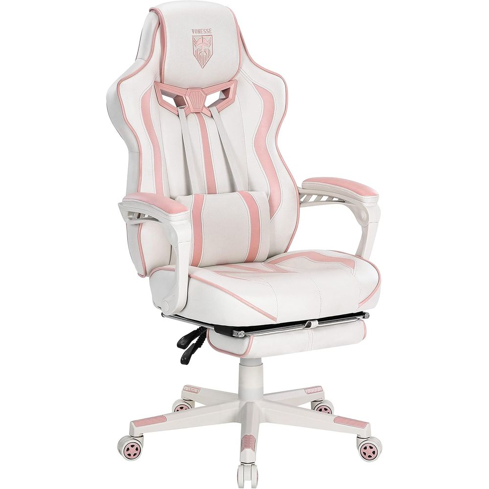 Gaming & Esports District - Cadeira de Jogos Ergonômica com Encosto