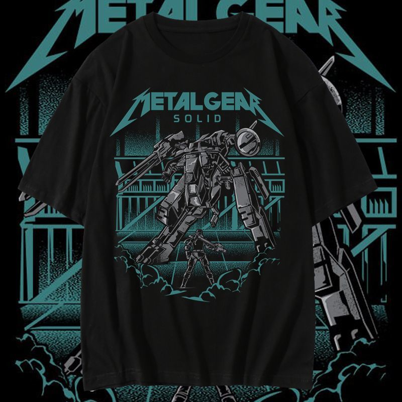 Esports Gaming Shirts - Camiseta Unissex Metal Gear Solid com