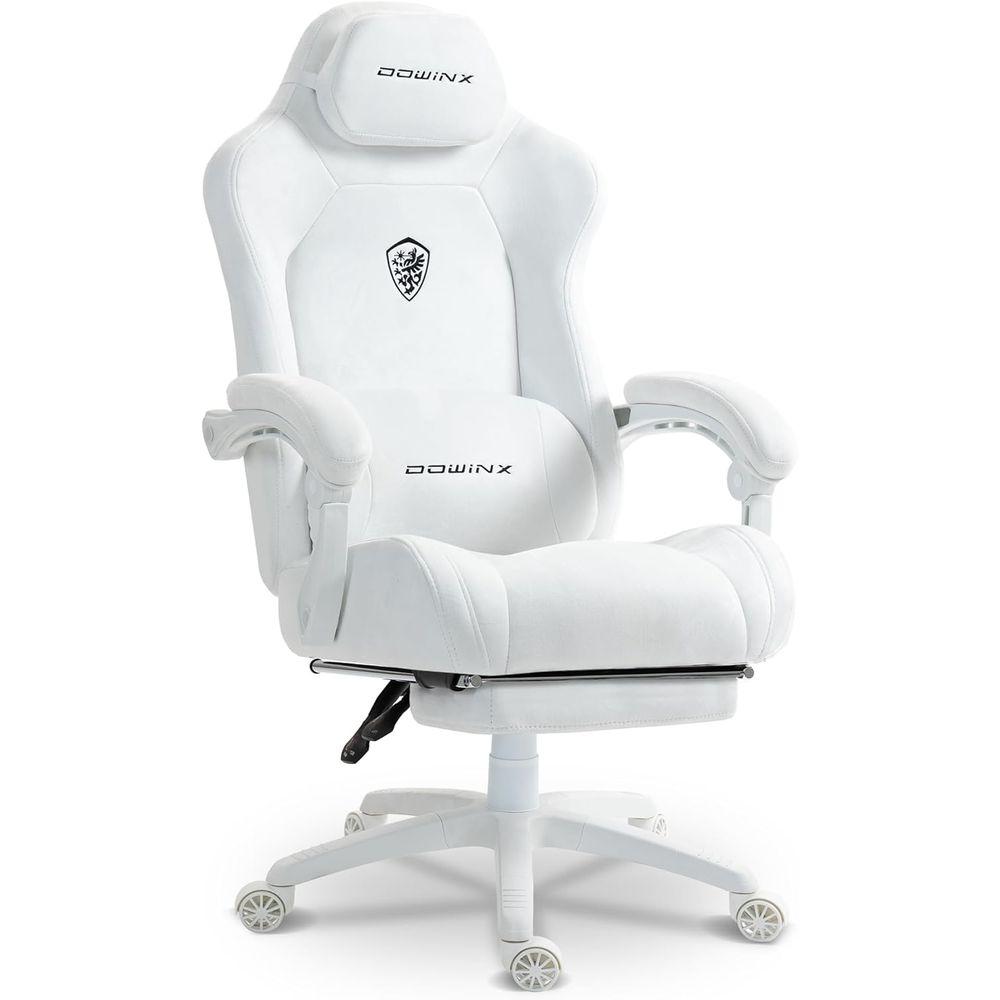 Gaming & Esports District - Cadeira ergonômica para jogos em camurça