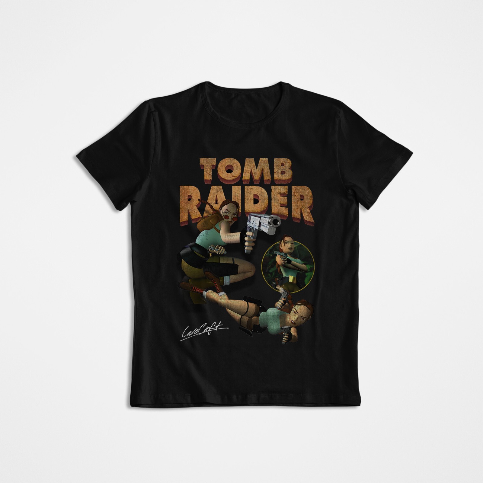 Esports Gaming Shirts - Tomb Raider, Lara Croft, camiseta gráfica,
