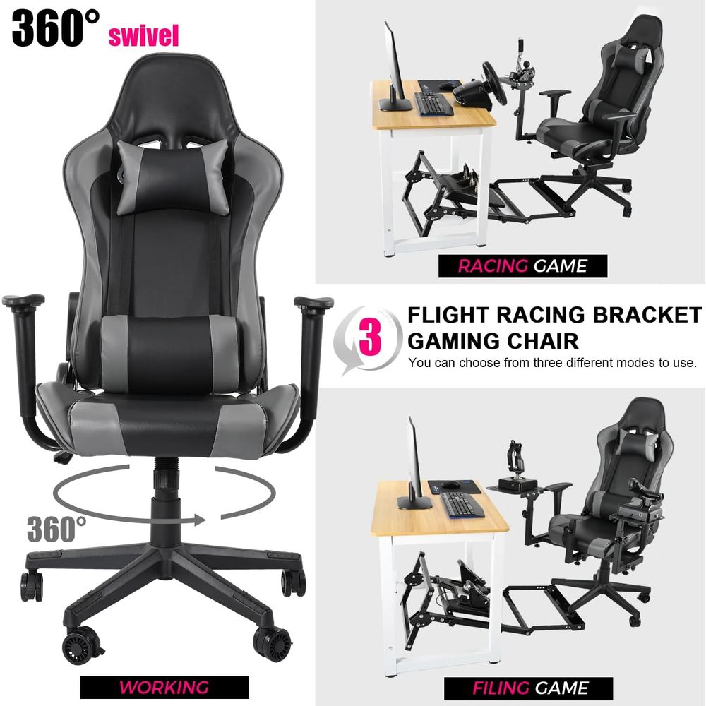Cadeira de Jogos Reclinável co - Gaming & Esports District avaliação e preço