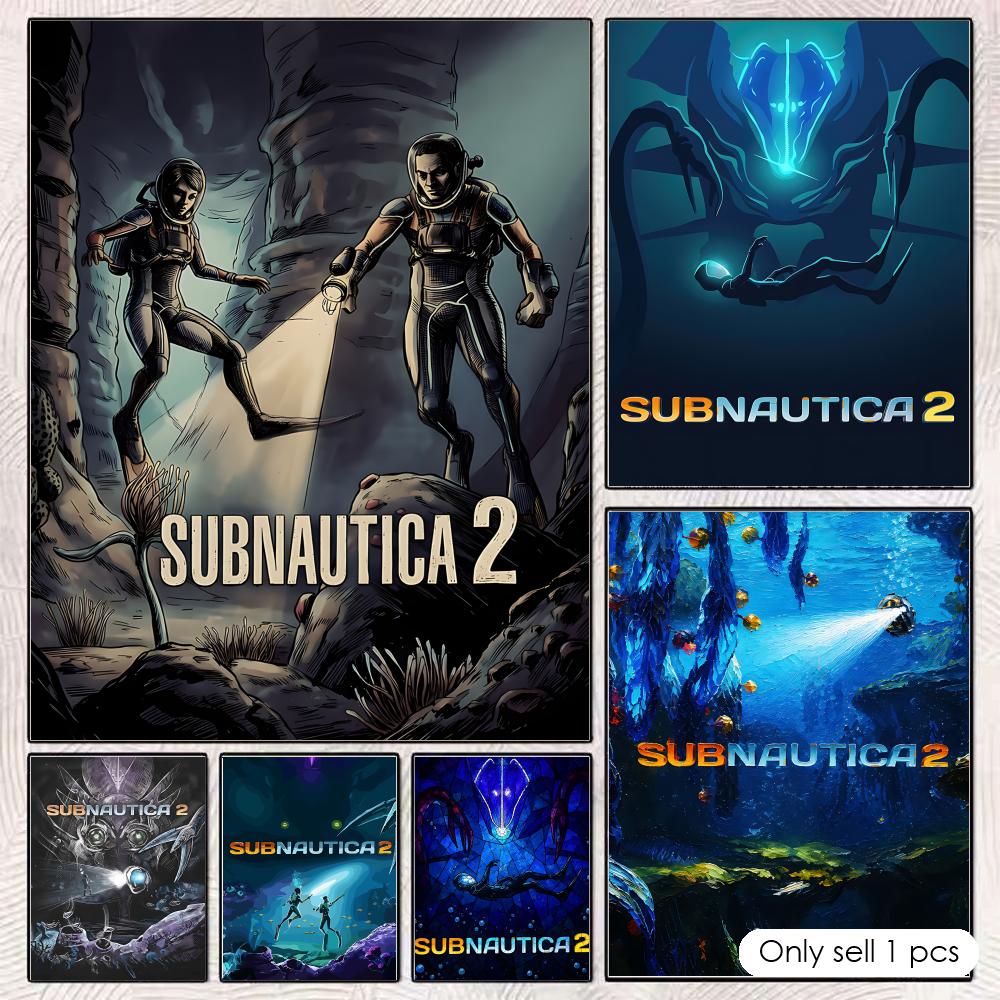 S-SubnauticaS 2 Poster HD Deco - Esports Gaming Wallpaper avaliação e preço