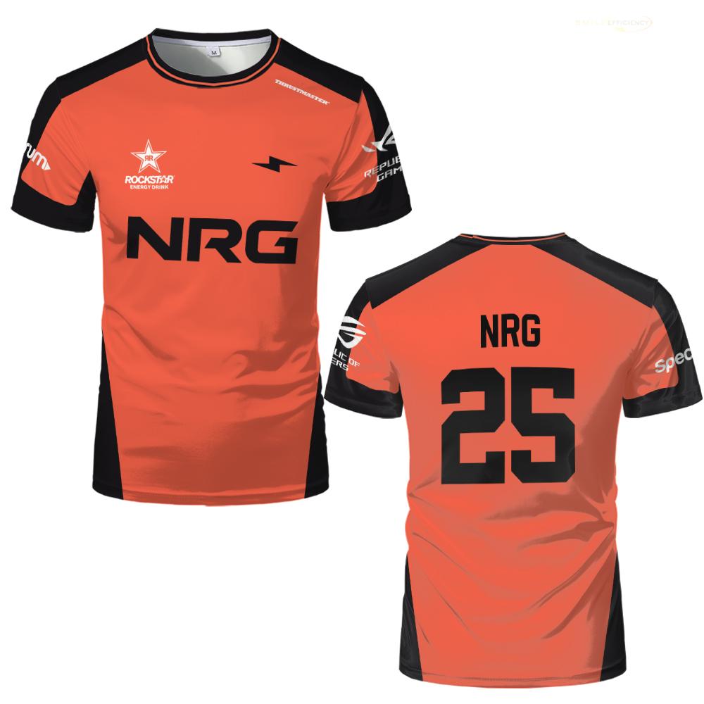 2025 NRG Esports Surge Jersey  - Esports Gaming T Shirt avaliação e preço