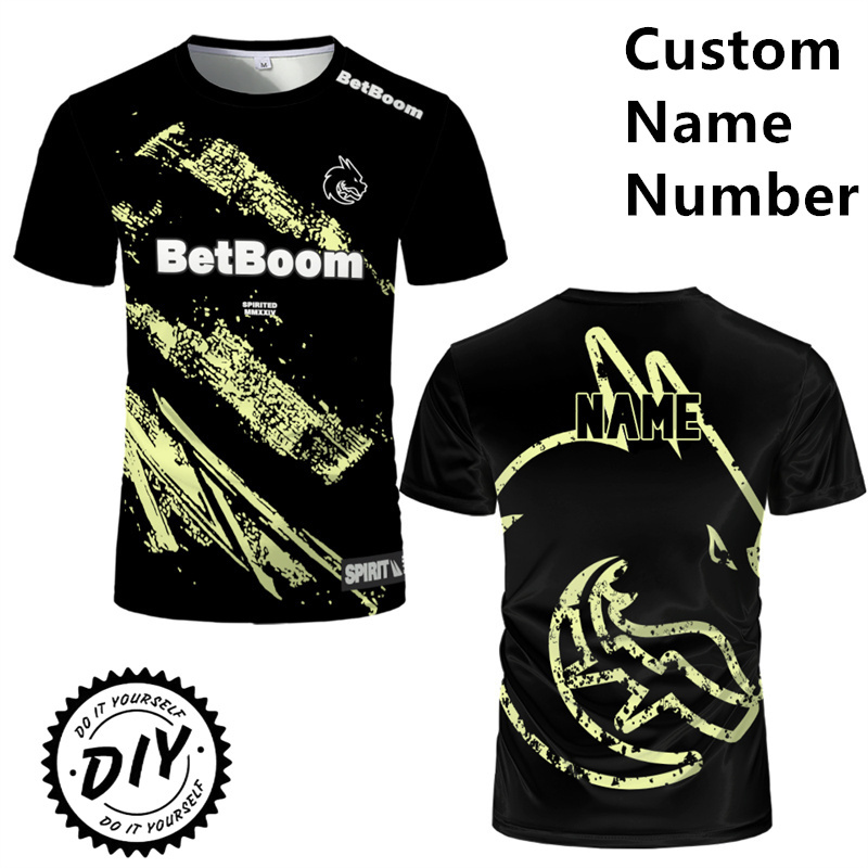 2025 nova equipe espírito cami - Esports Gaming T Shirt avaliação e preço