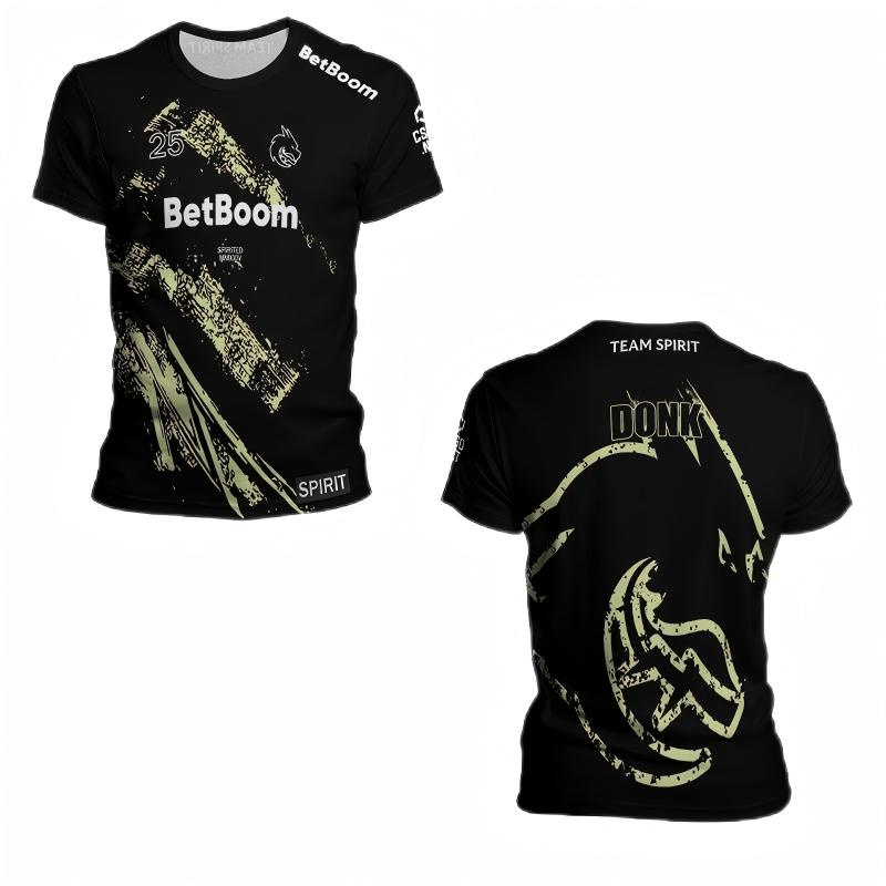 2025 nova equipe espírito cami - Esports Gaming T Shirt avaliação e preço