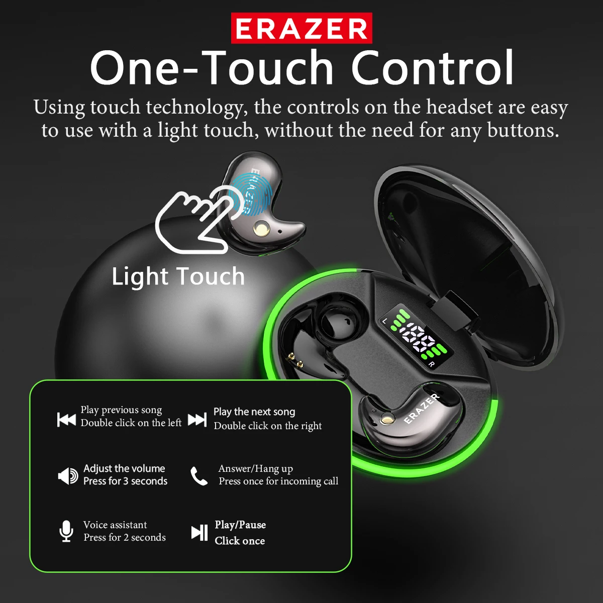 Fones de Ouvido Bluetooth Intr - Esports Gamer avaliação e preço
