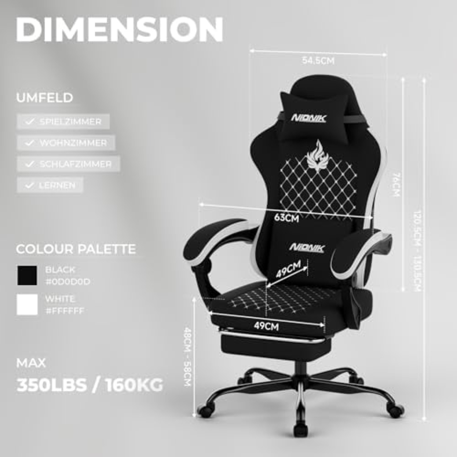 Cadeira Gamer com Massagem, Ca - Gaming & Esports District avaliação e preço