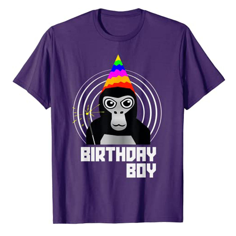 Camiseta Gorilla Tag Birthday  - Esports Gaming Shirts avaliação e preço