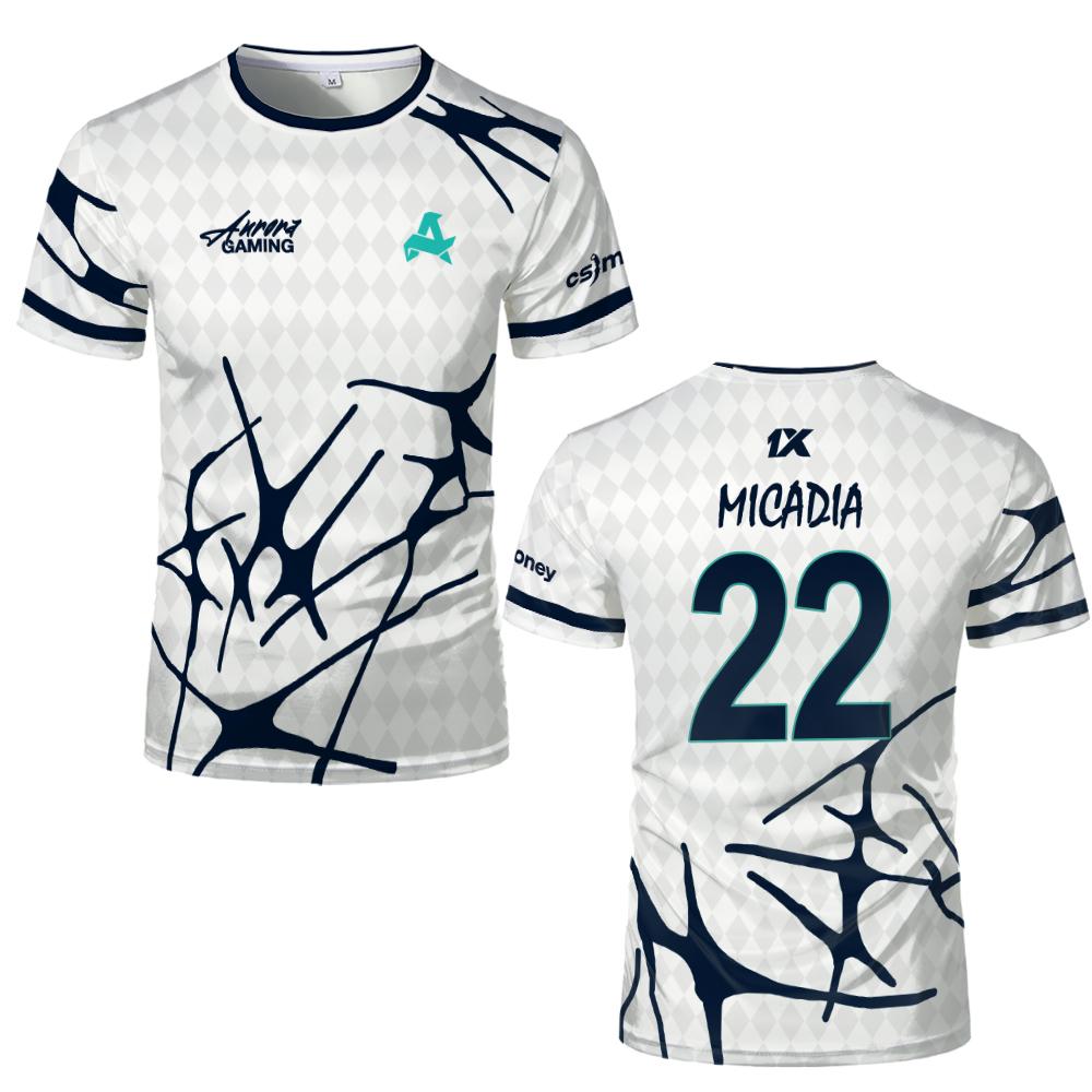 Equipe de esportes Aurora Gami - Esports Gaming T Shirt avaliação e preço