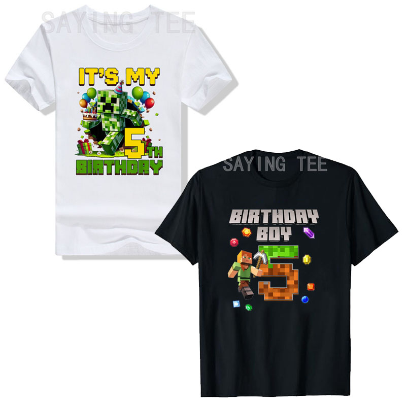 É meu 5o aniversário videogame - Esports Gaming Shirts avaliação e preço