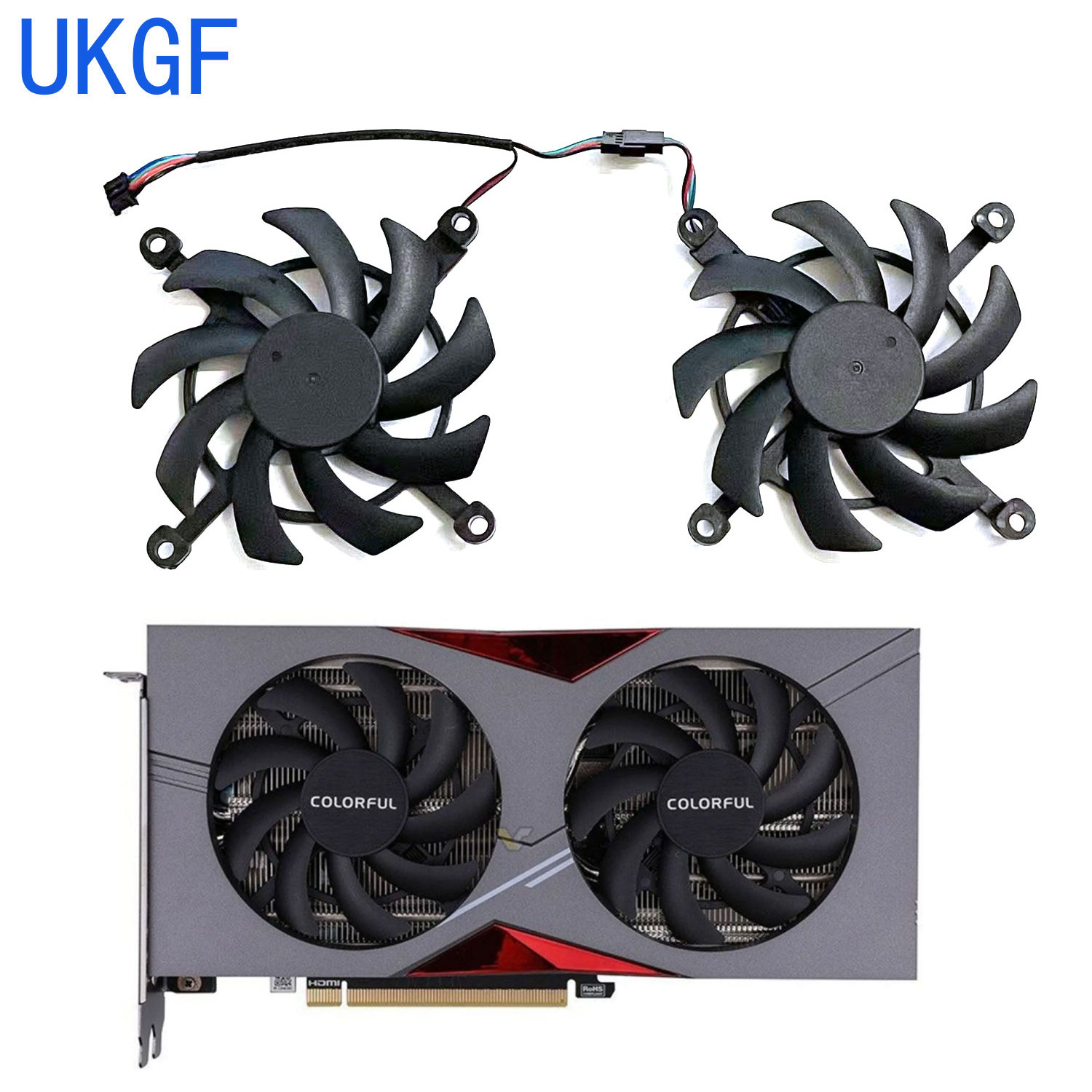 Ventoinha de Substituição para - Nvidia Vga Rtx 4060 avaliação e preço