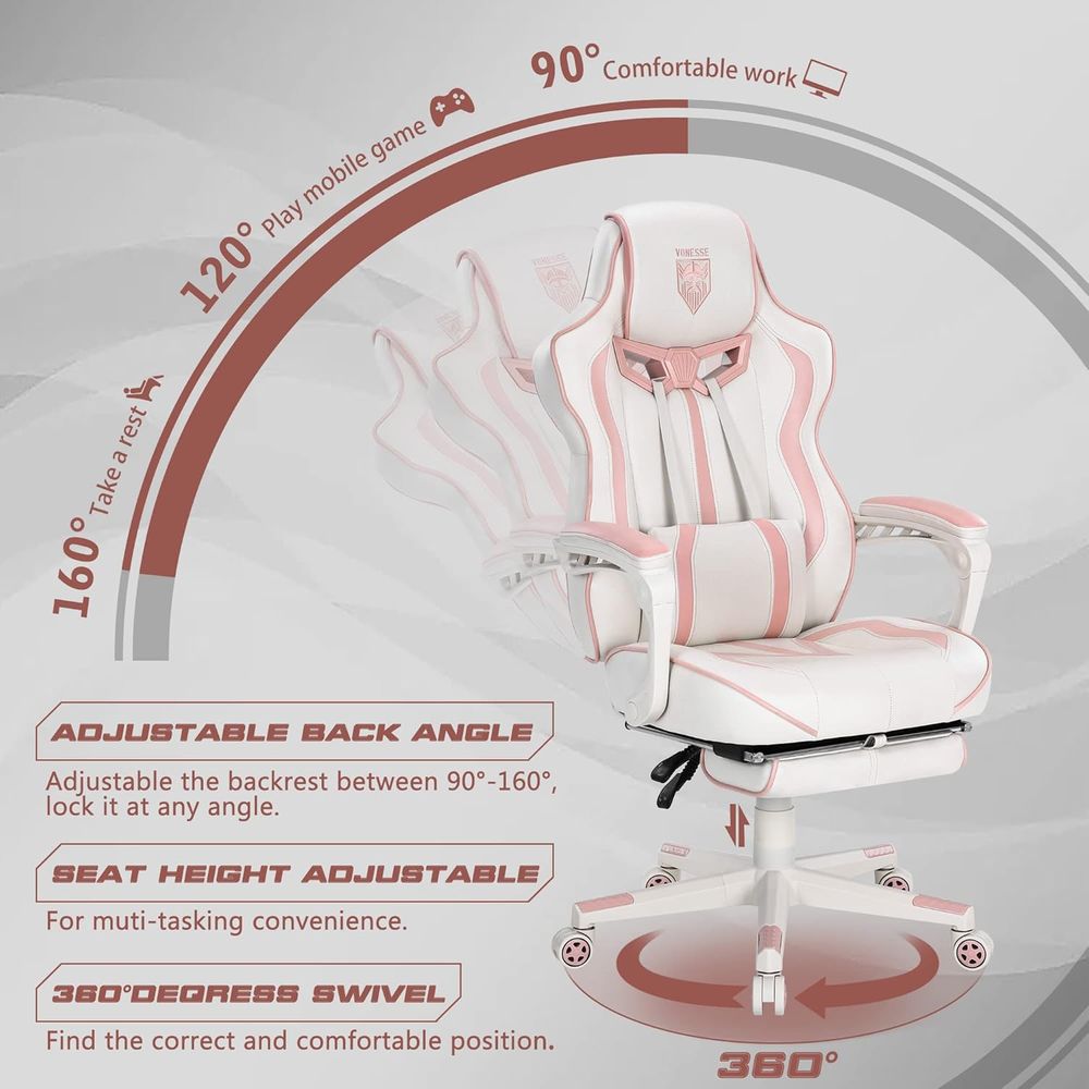 Cadeira de Jogos Ergonômica co - Gaming & Esports District avaliação e preço