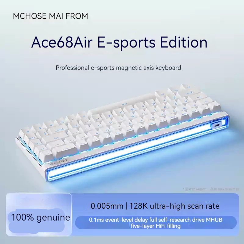 Teclado mecânico de eixo magné - Esports In Gaming avaliação e preço
