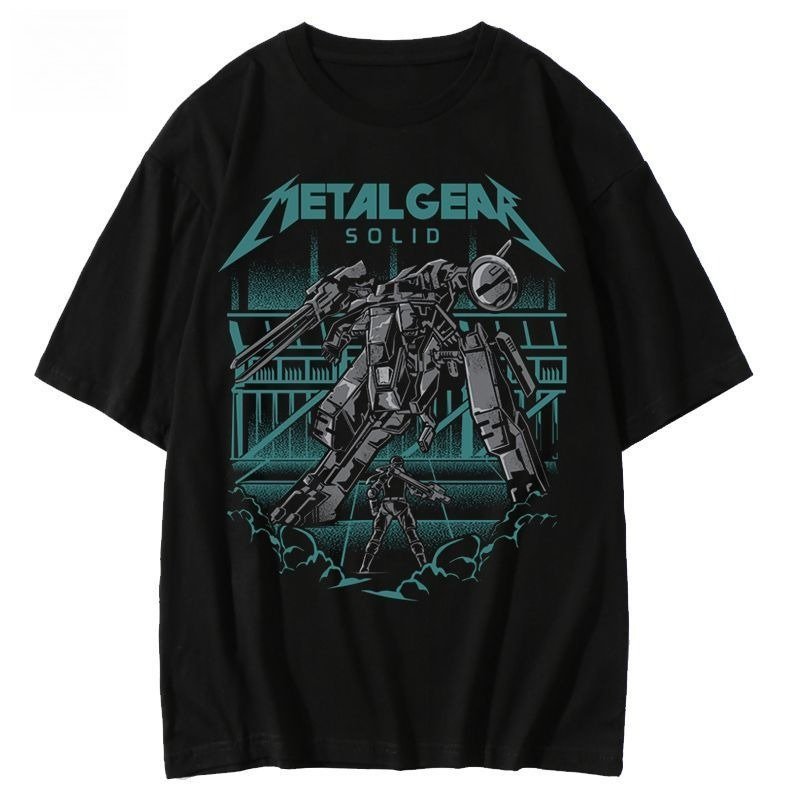 Camiseta Unissex Metal Gear So - Esports Gaming Shirts avaliação e preço