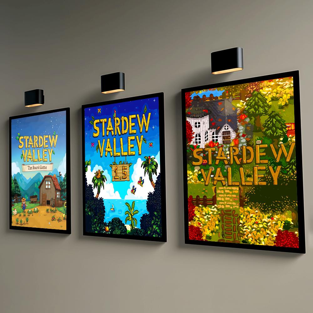 Pôster S-Stardew V-ValleyS HD  - Esports Gaming Wallpaper avaliação e preço